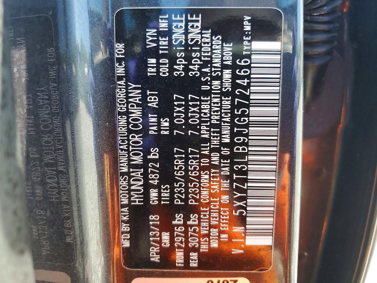 Hyundai SANTA FE 2.4l