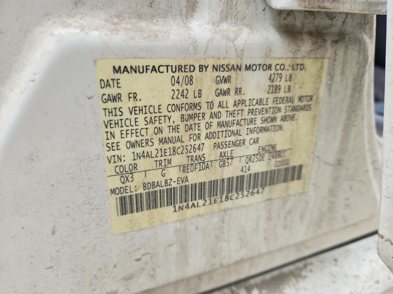 Nissan Altima 2.5