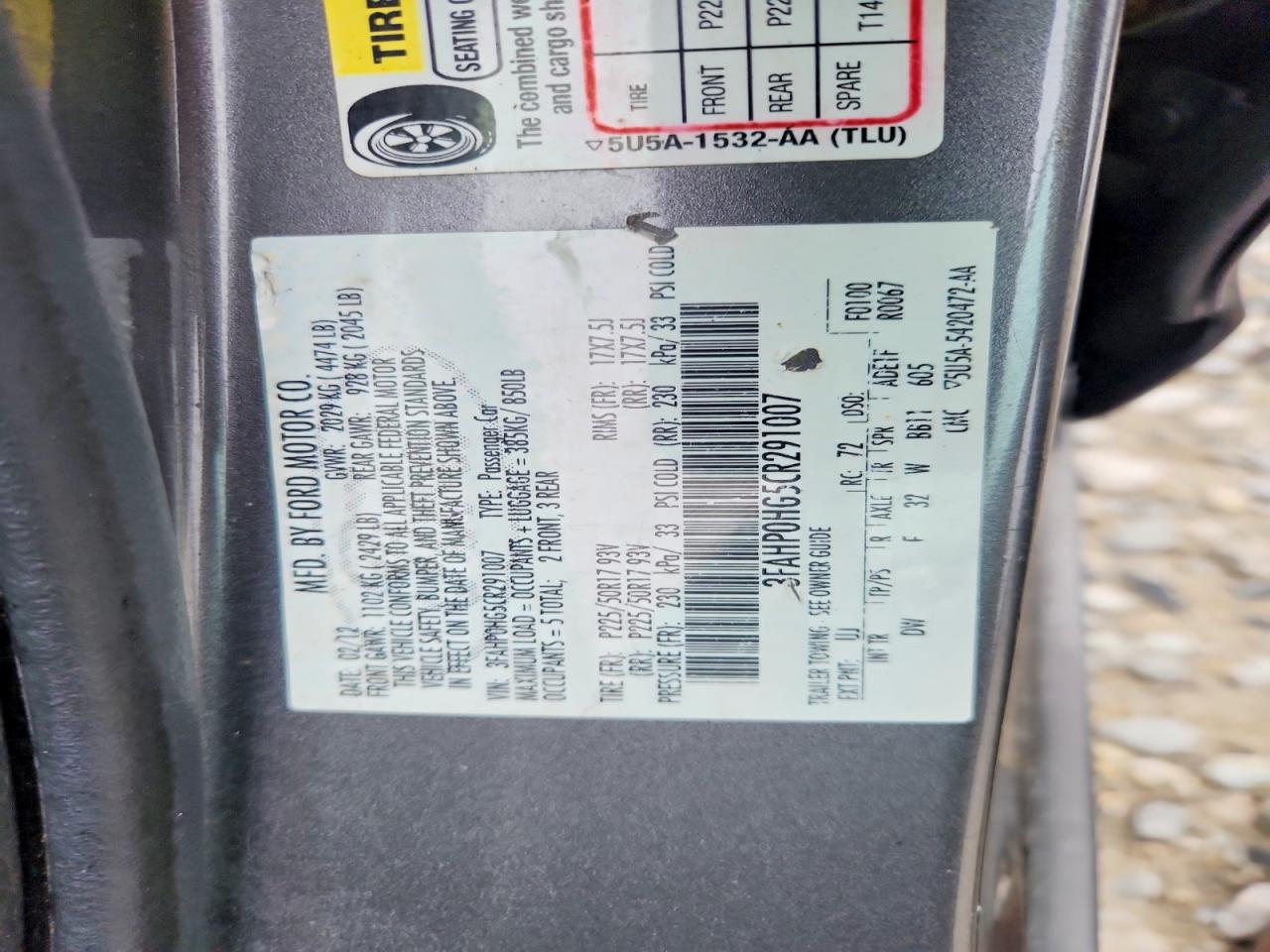 Ford Fusion Se