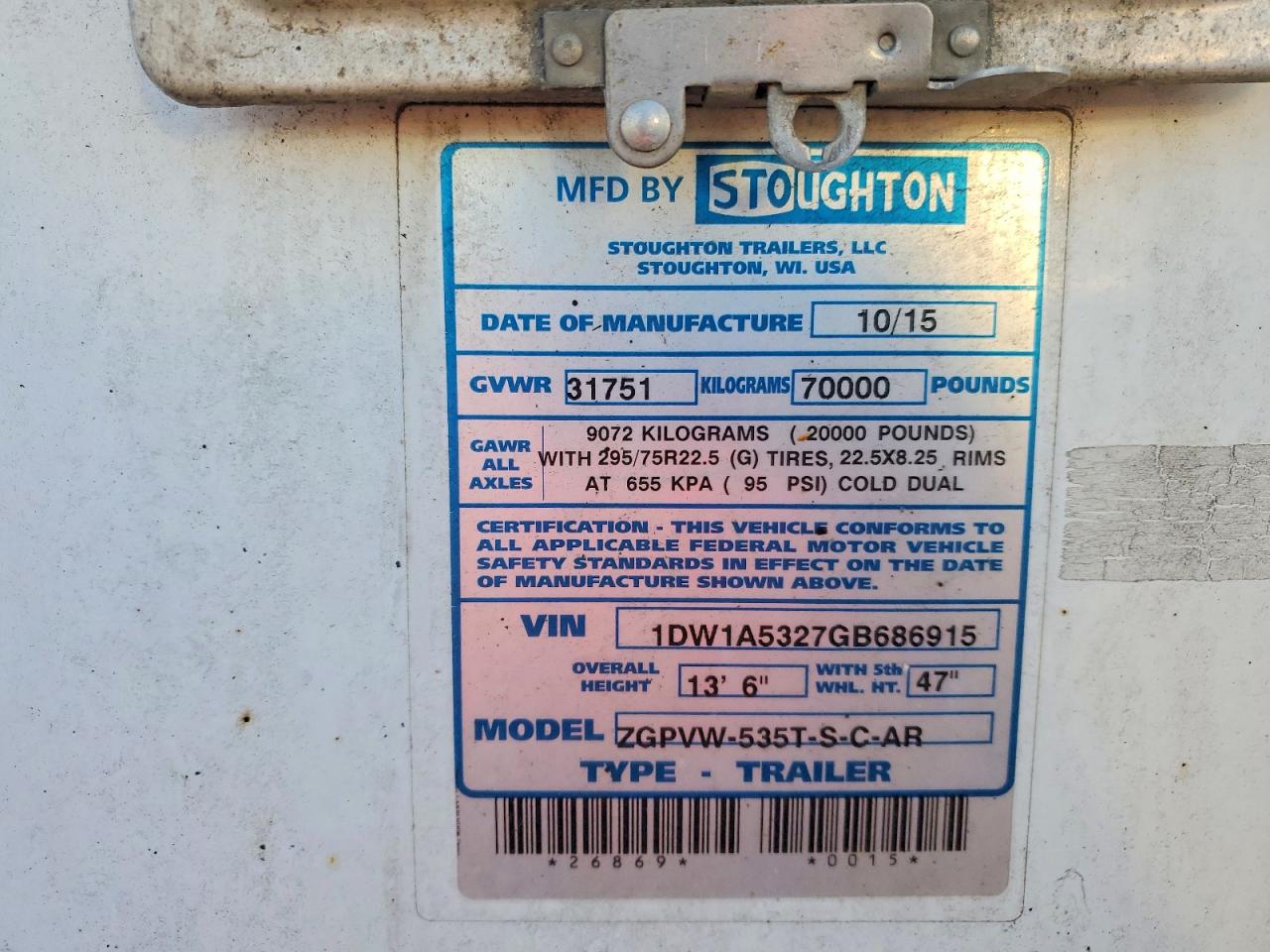 Stoughton Trailers I