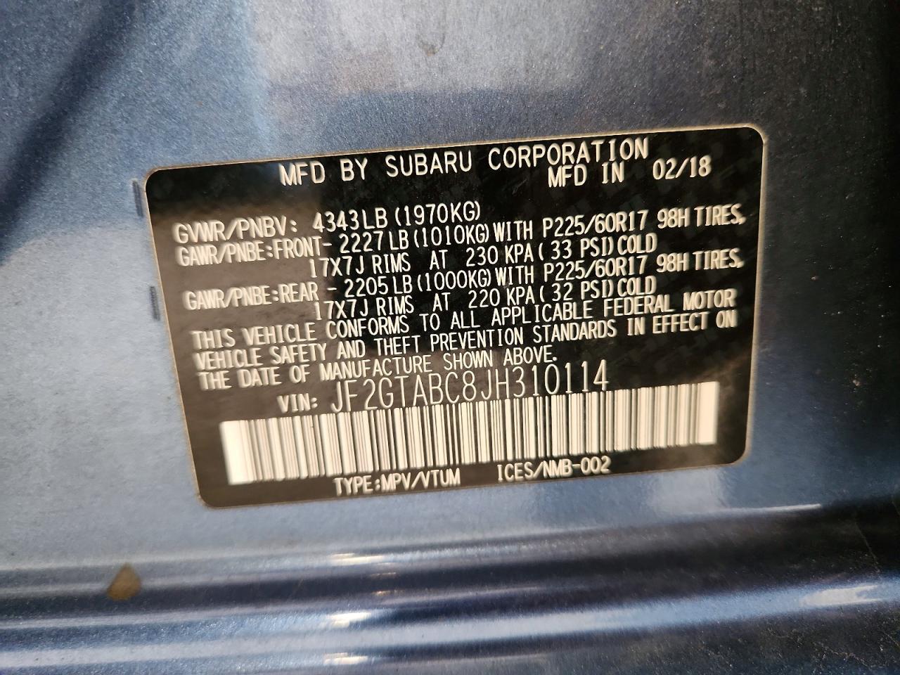 Subaru Crosstrek Premium