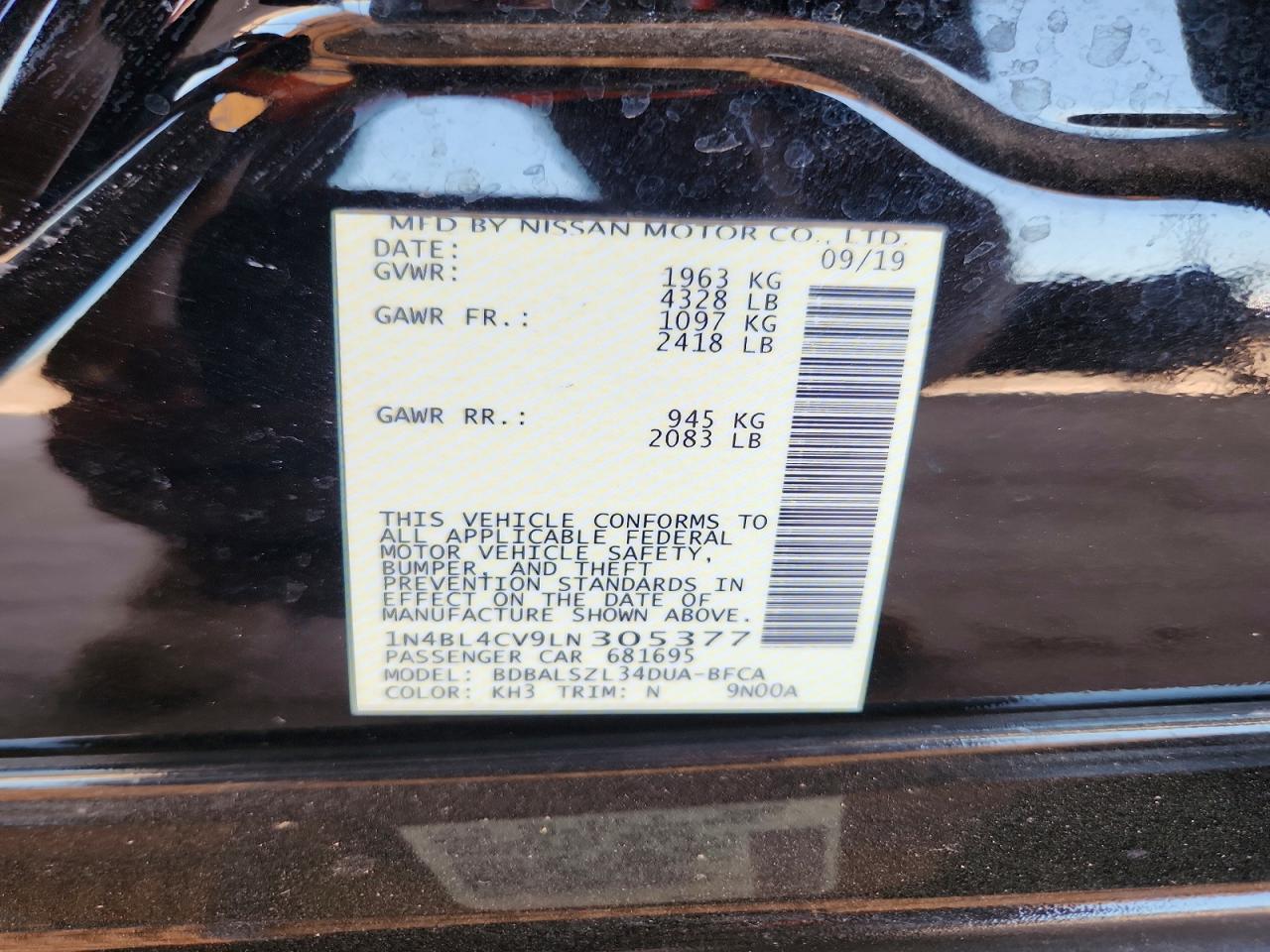 Nissan Altima Sr