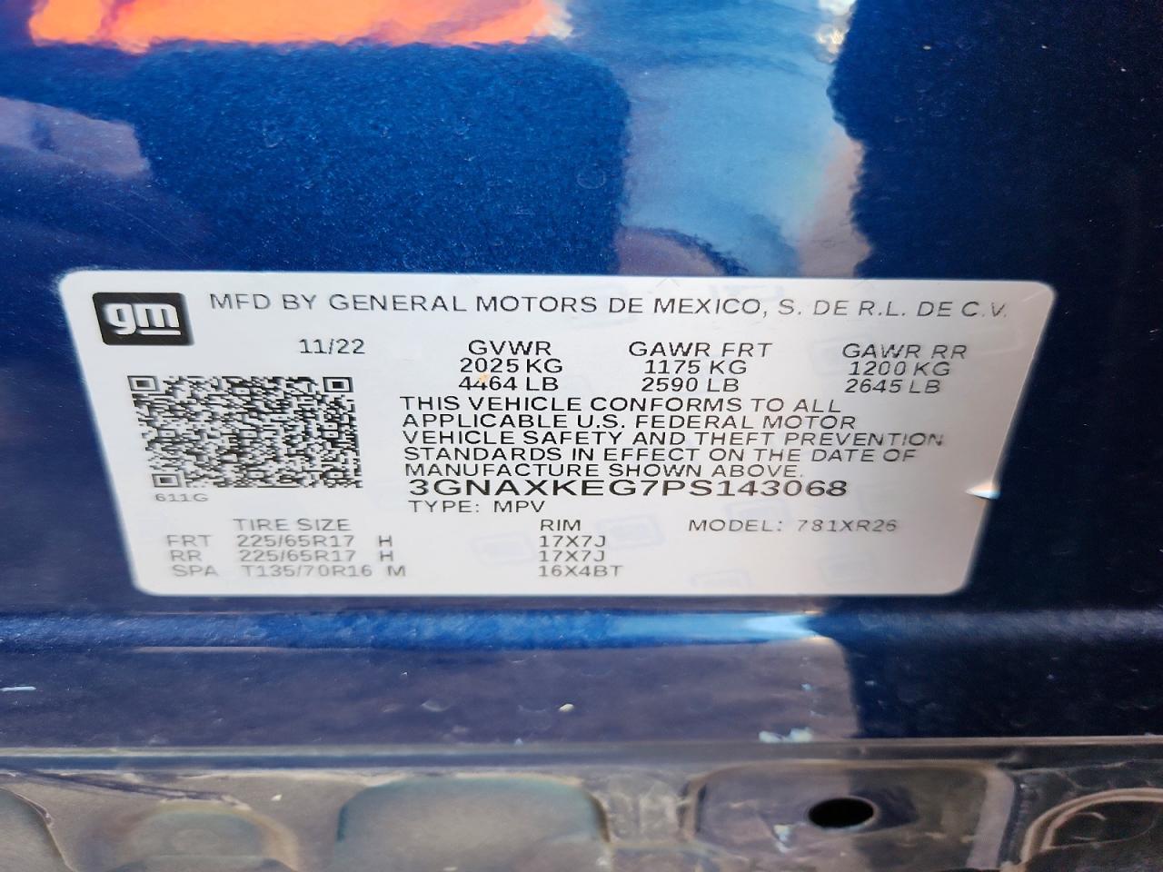 Chevrolet Equinox Lt
