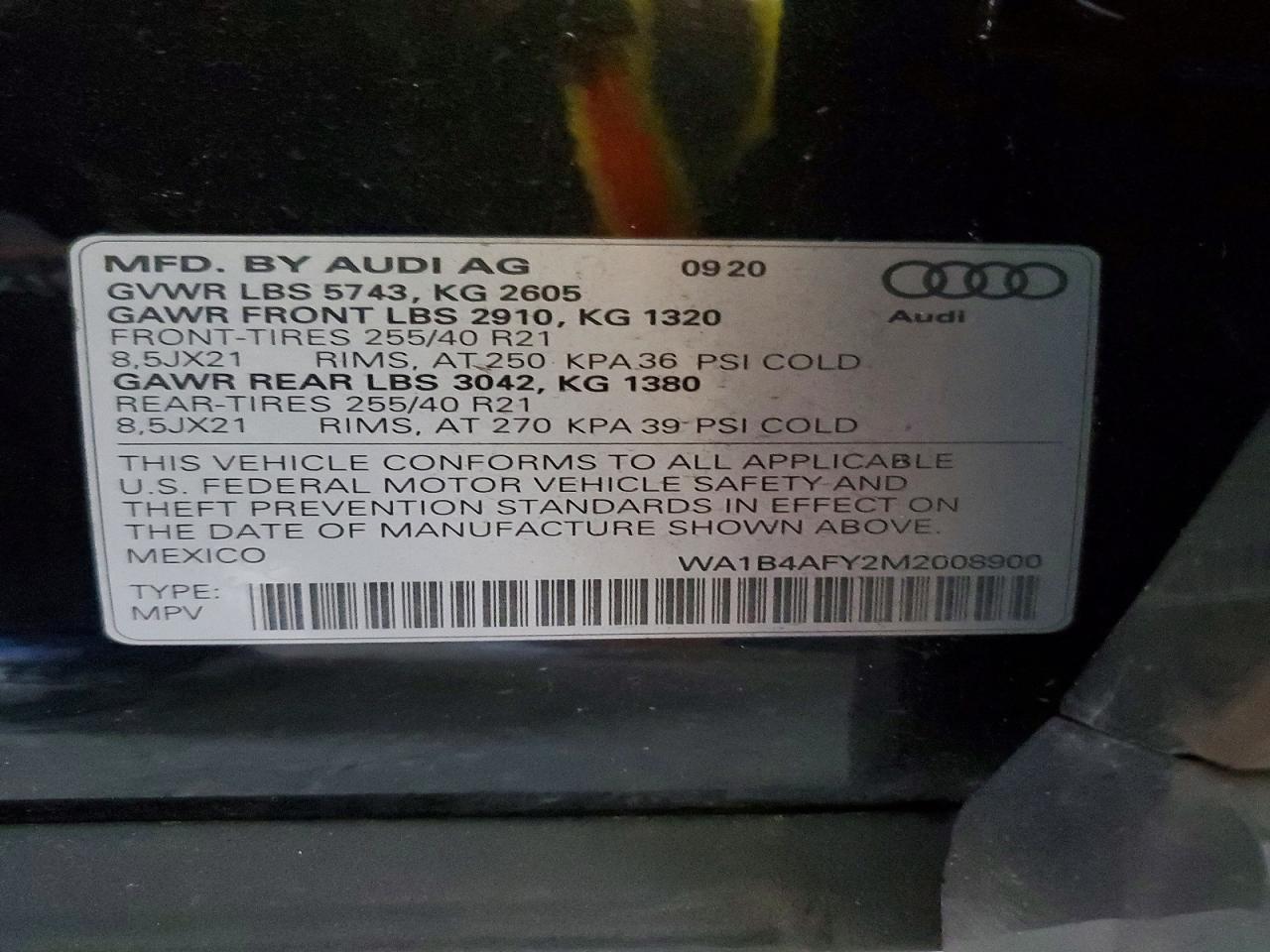 Audi Sq Premium Plus