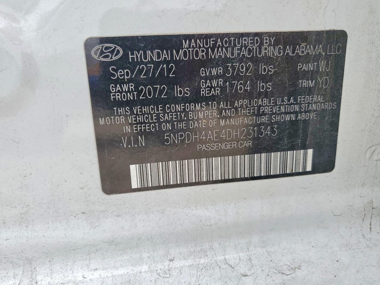 Hyundai ELANTRA Gls