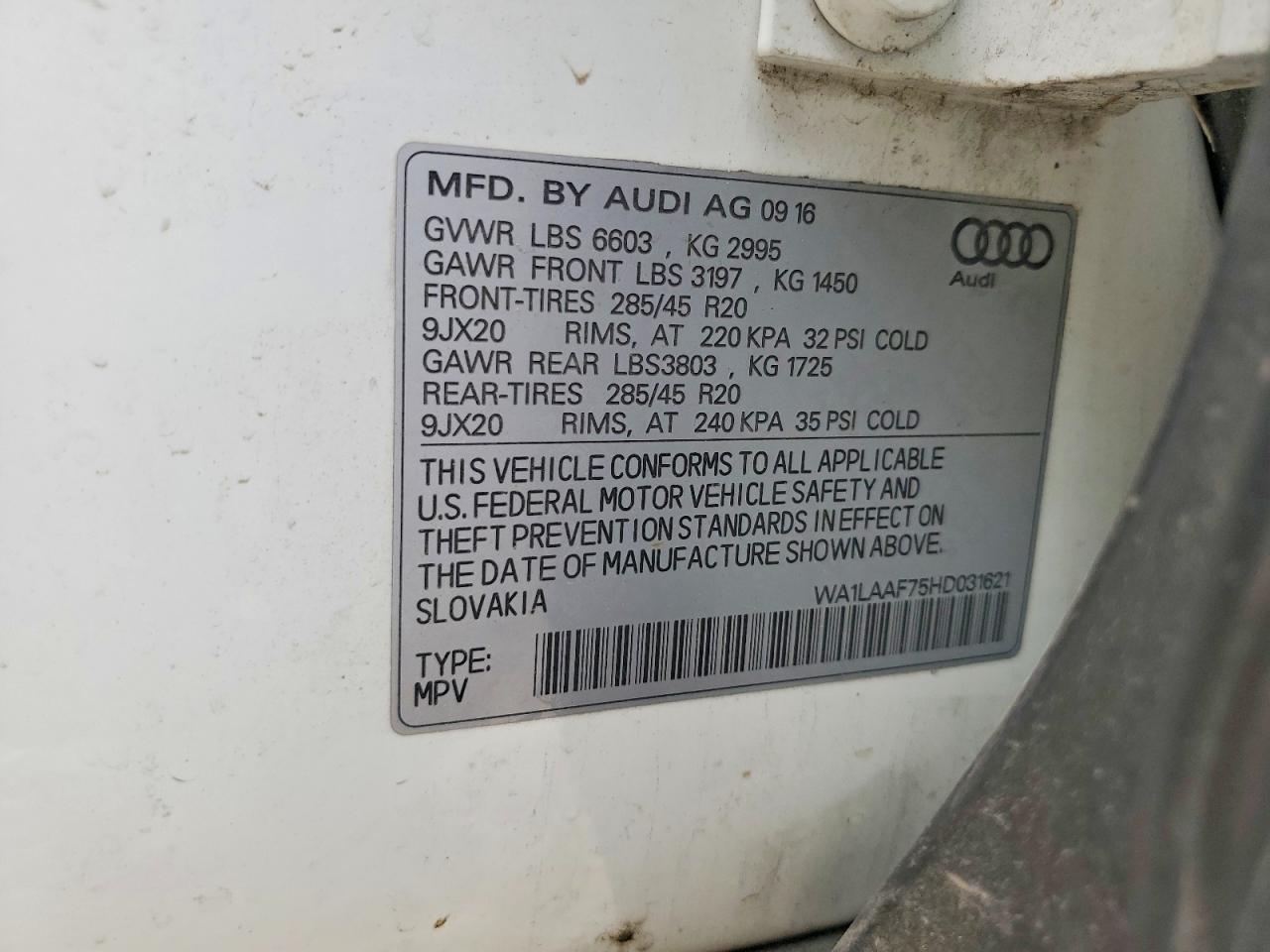 Audi Q7 Premium Plus