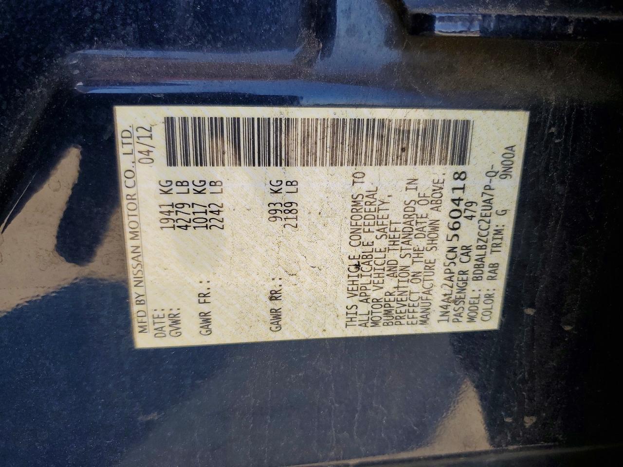 Nissan Altima 2.5