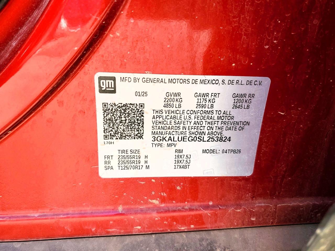 GMC Terrain Elevation