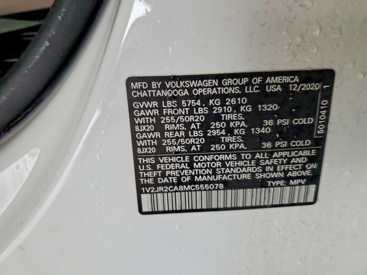 Volkswagen Atlas Se
