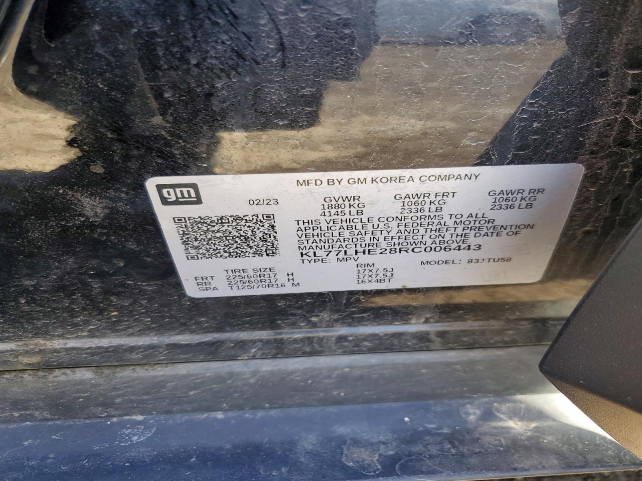 Chevrolet Trax 1lt