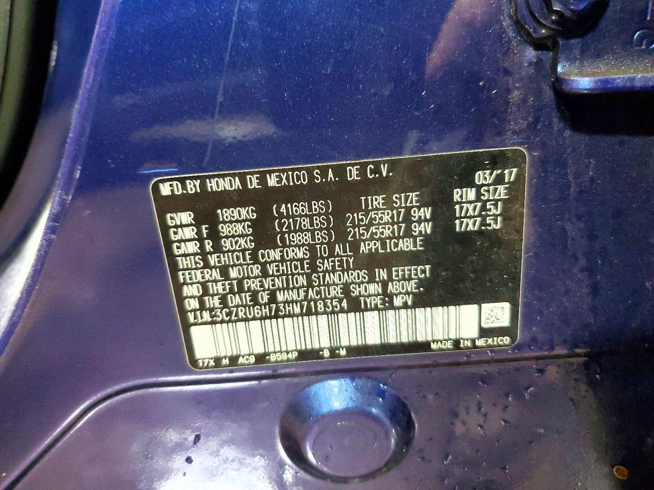 Honda HR-V Exl
