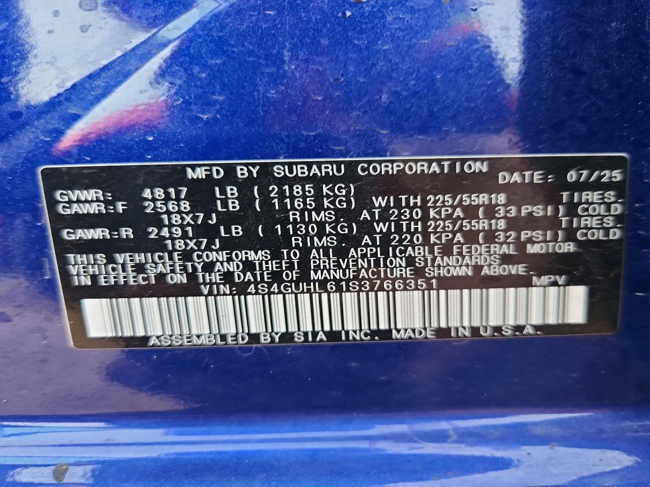 Subaru Crosstrek Limited