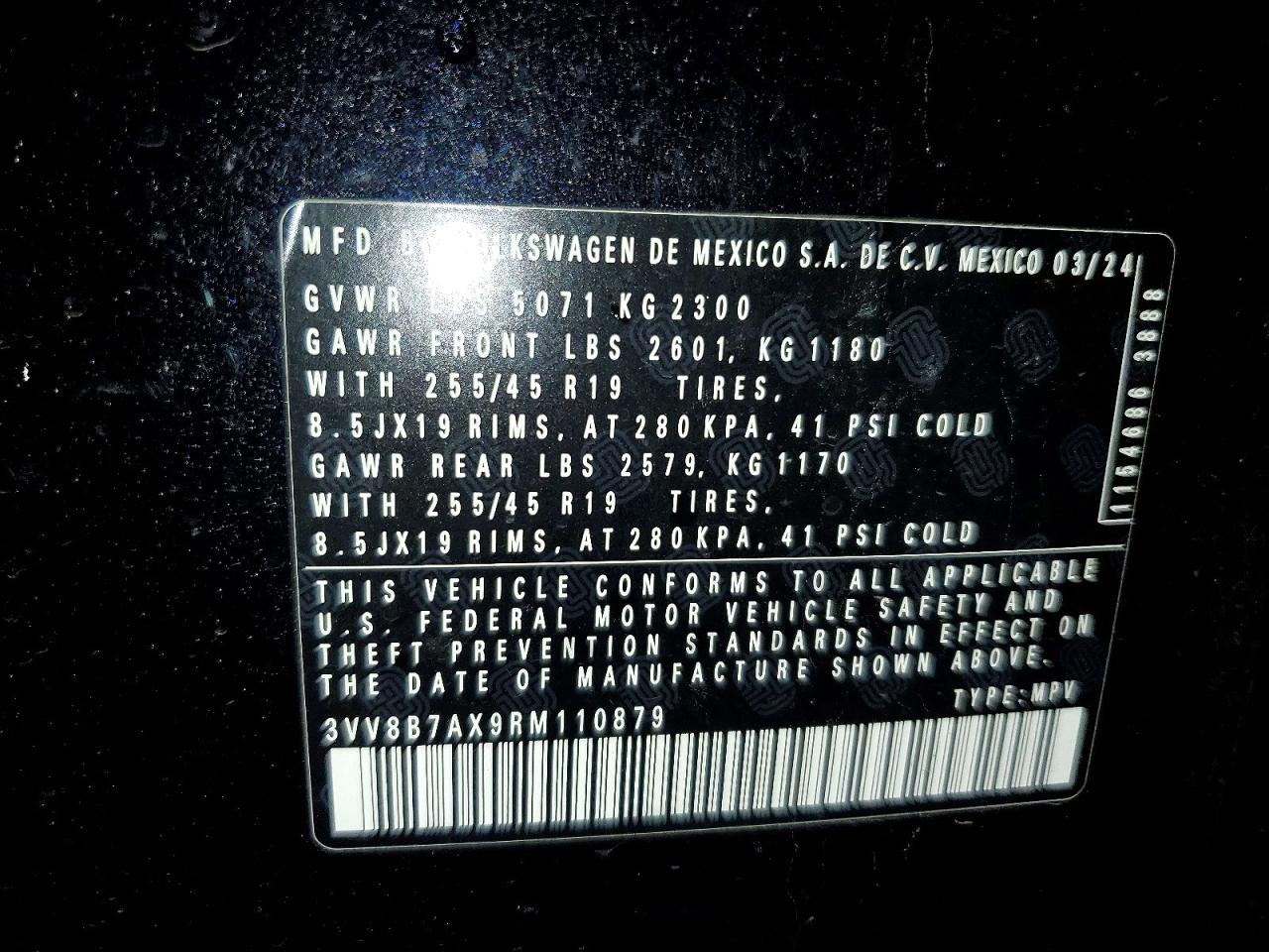 Volkswagen Tiguan Se R-line Black
