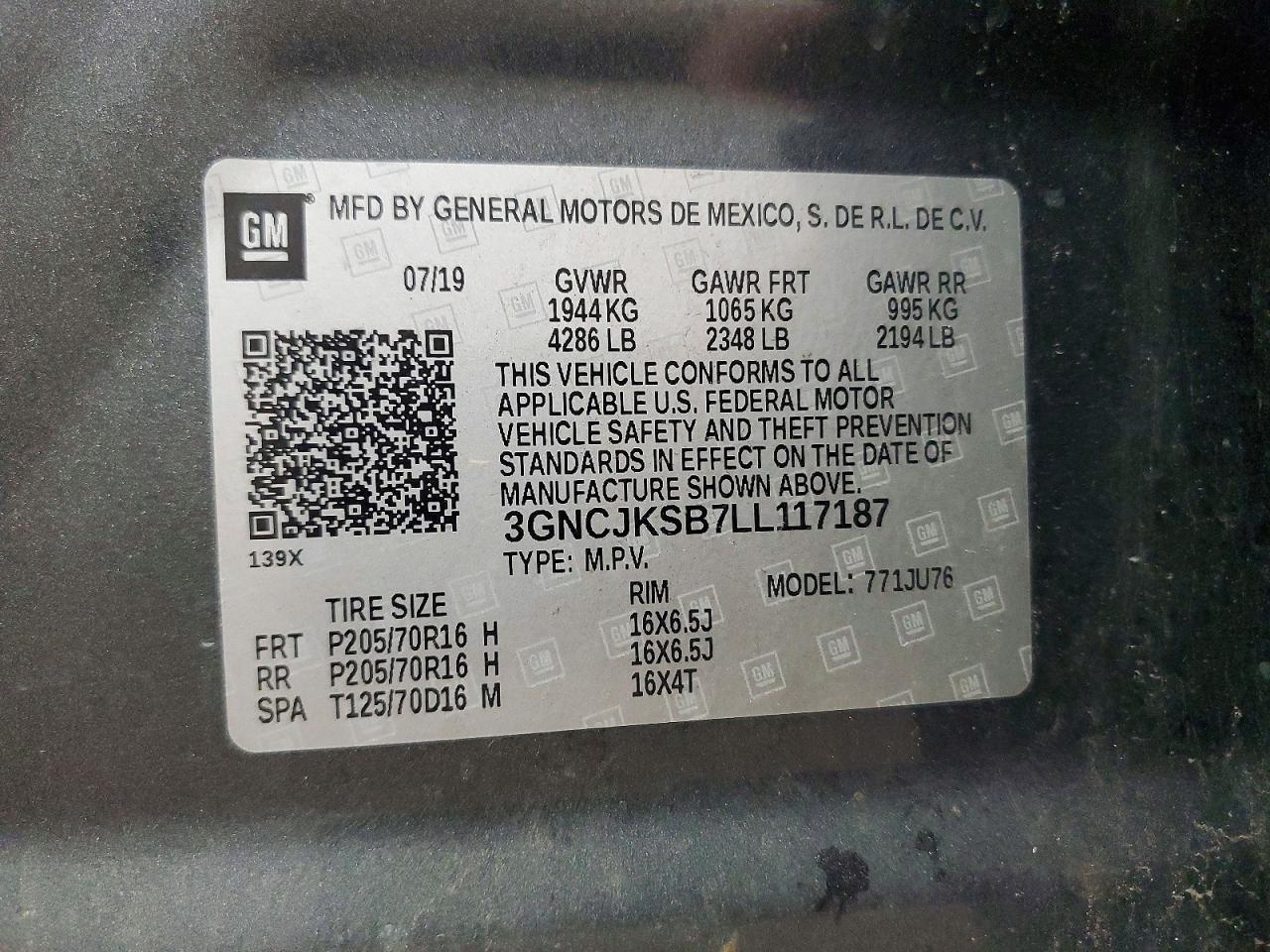 Chevrolet Trax Ls
