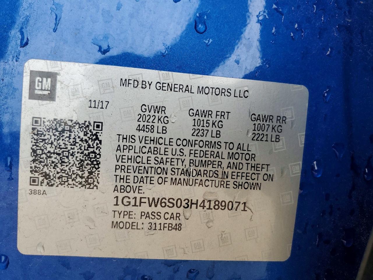 Chevrolet Bolt Lt