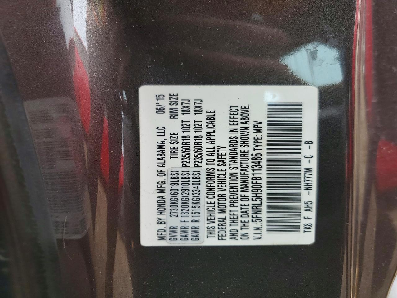 Honda Odyssey Touring