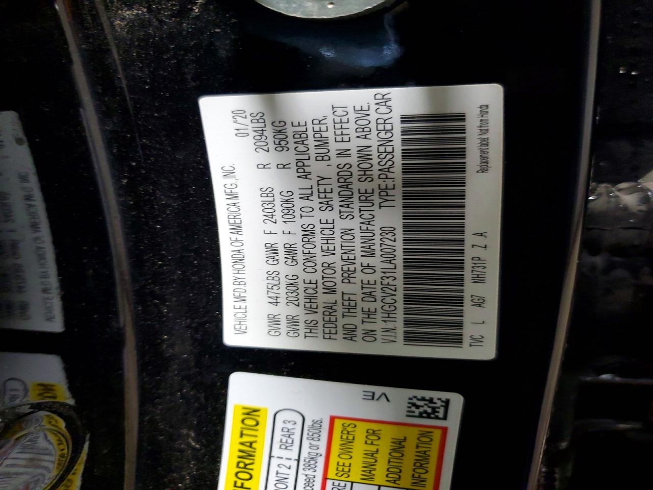 Honda Accord Sport