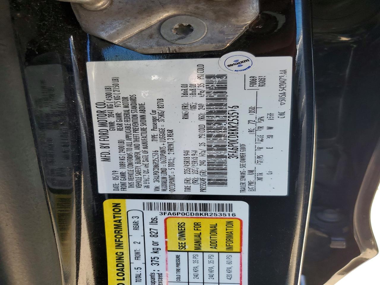 Ford Fusion Sel