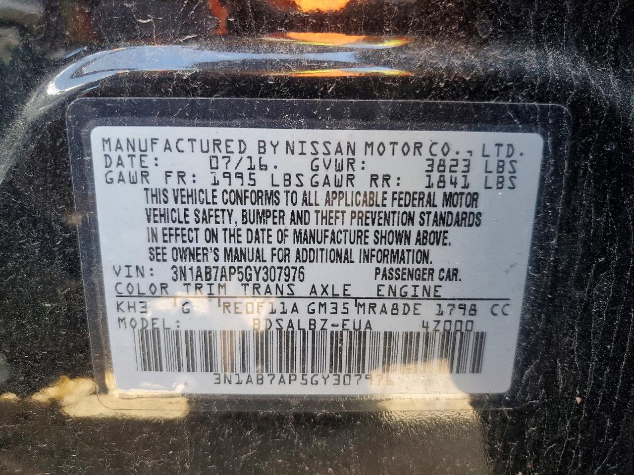 Nissan Sentra S
