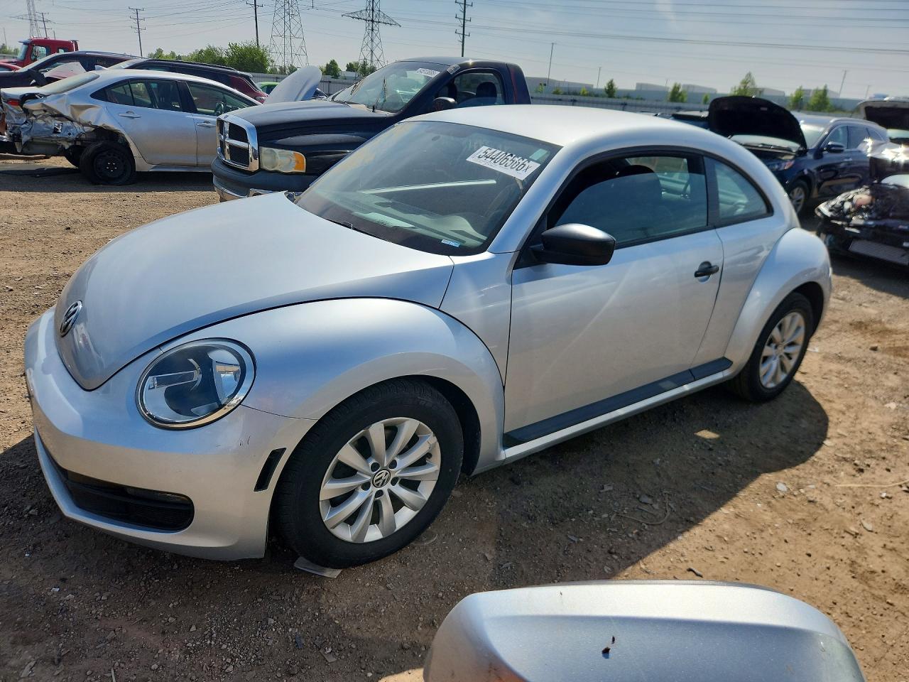 Salvage Volkswagen Beetle Image