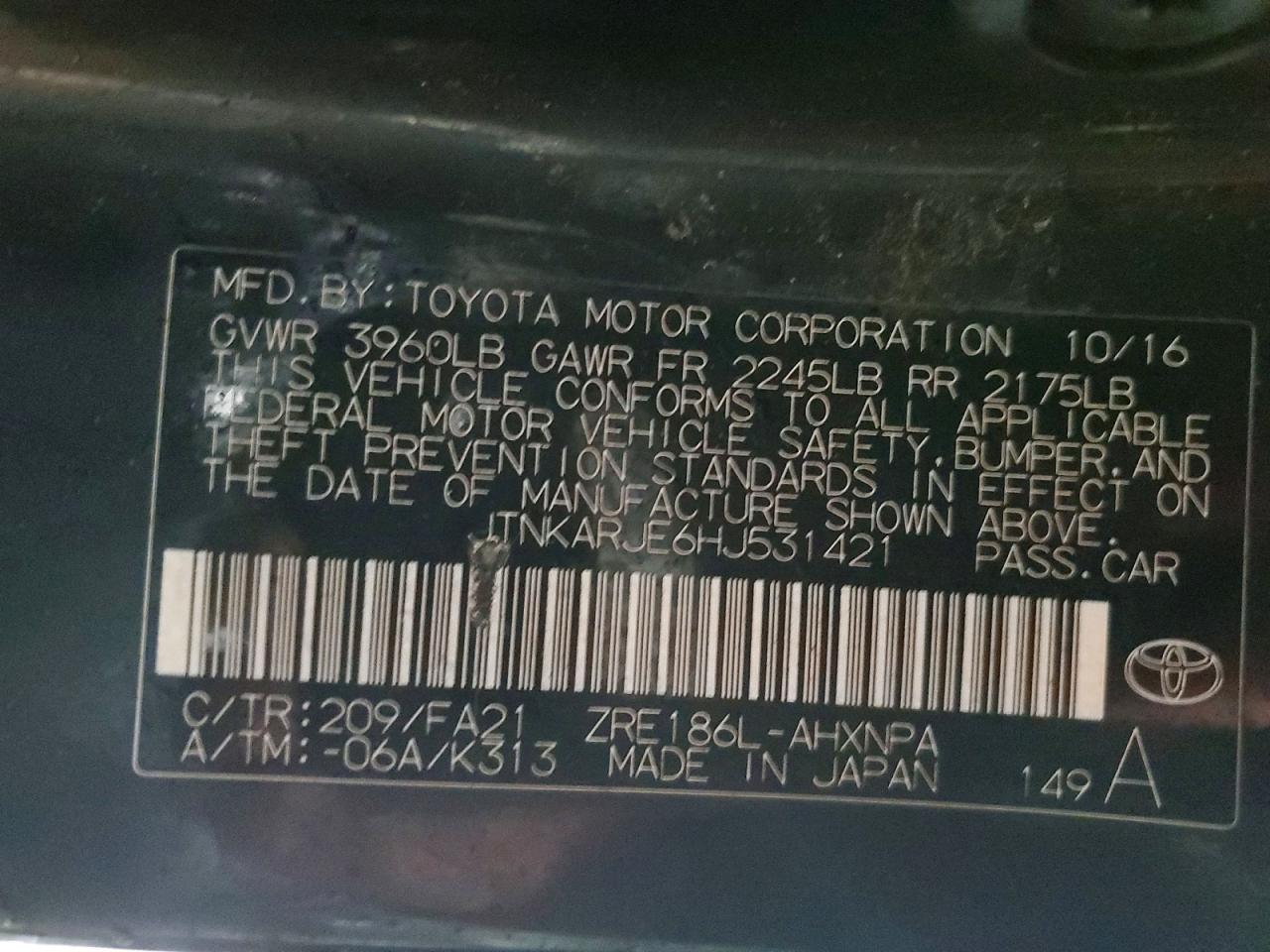 Toyota Corolla Base