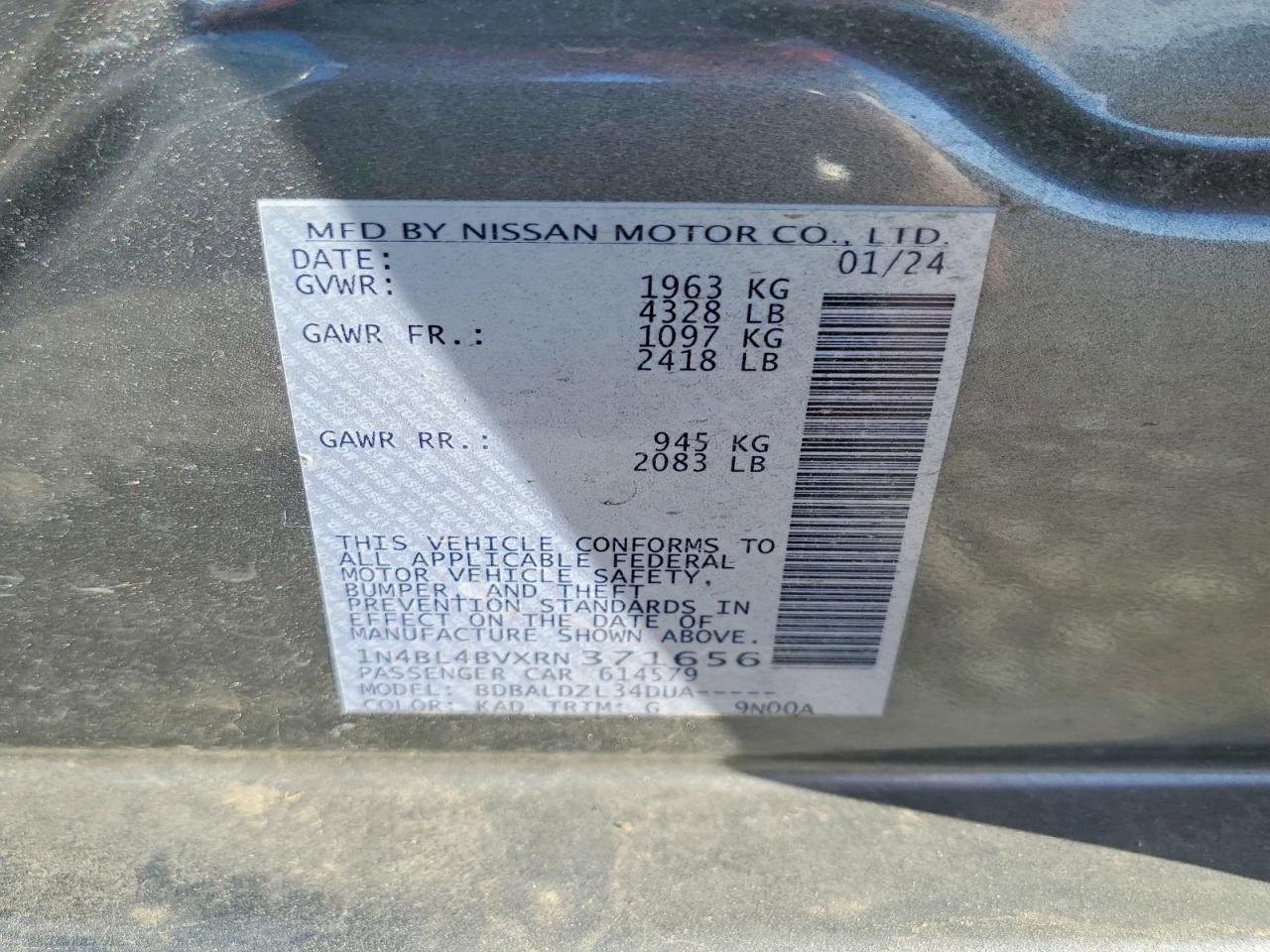 Nissan Altima S