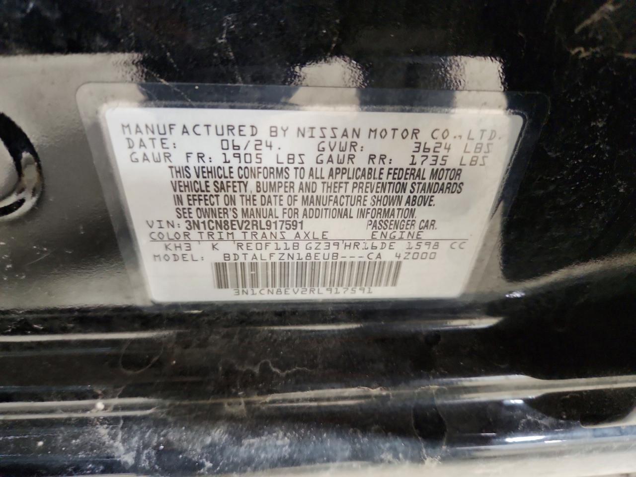 Nissan Versa Sv