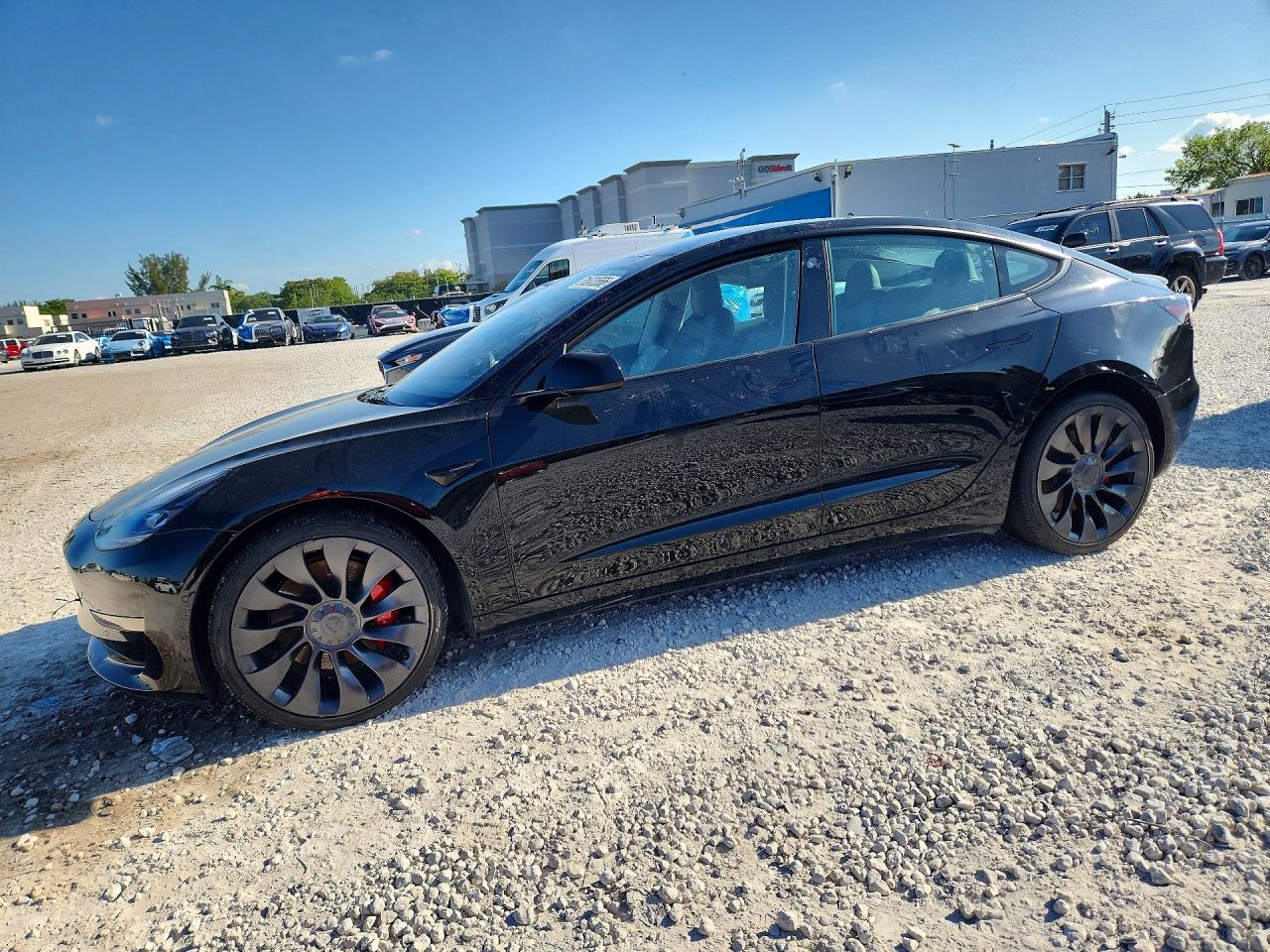 Salvage Tesla Model 3 Image