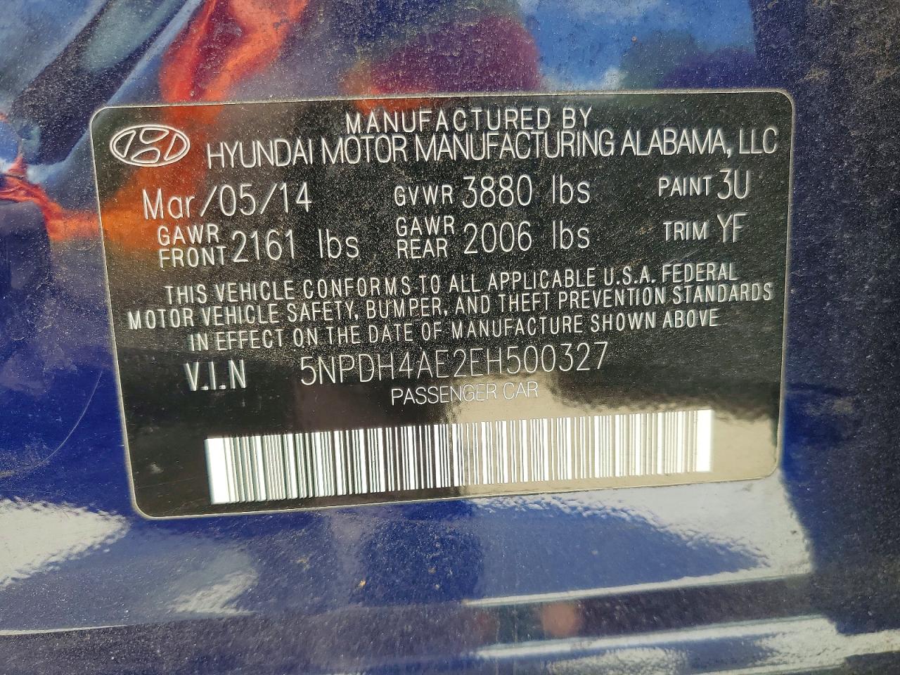 Hyundai ELANTRA Se