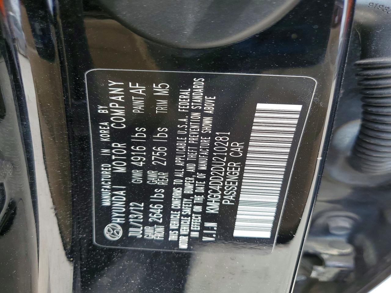 Hyundai Genesis 3.8l
