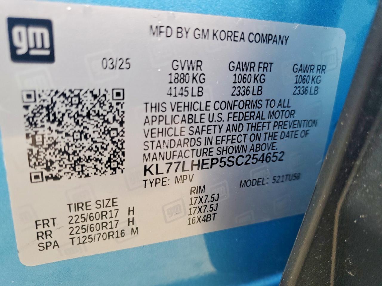 Chevrolet Trax 1lt