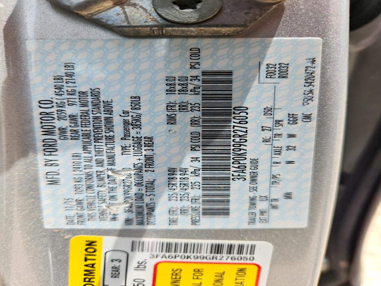Ford Fusion Titanium