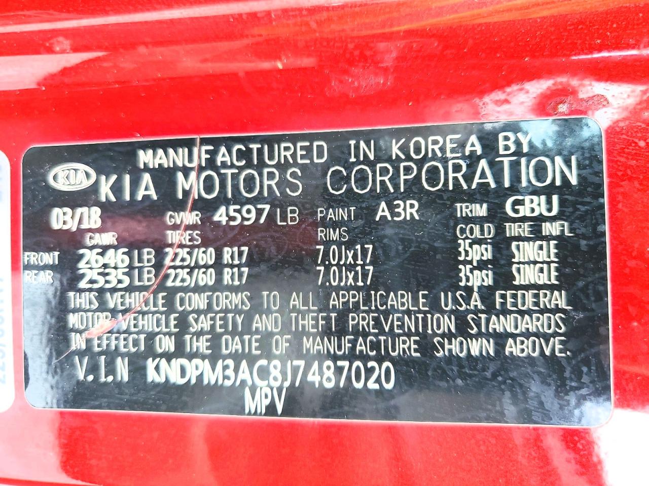 Kia Sportage Lx