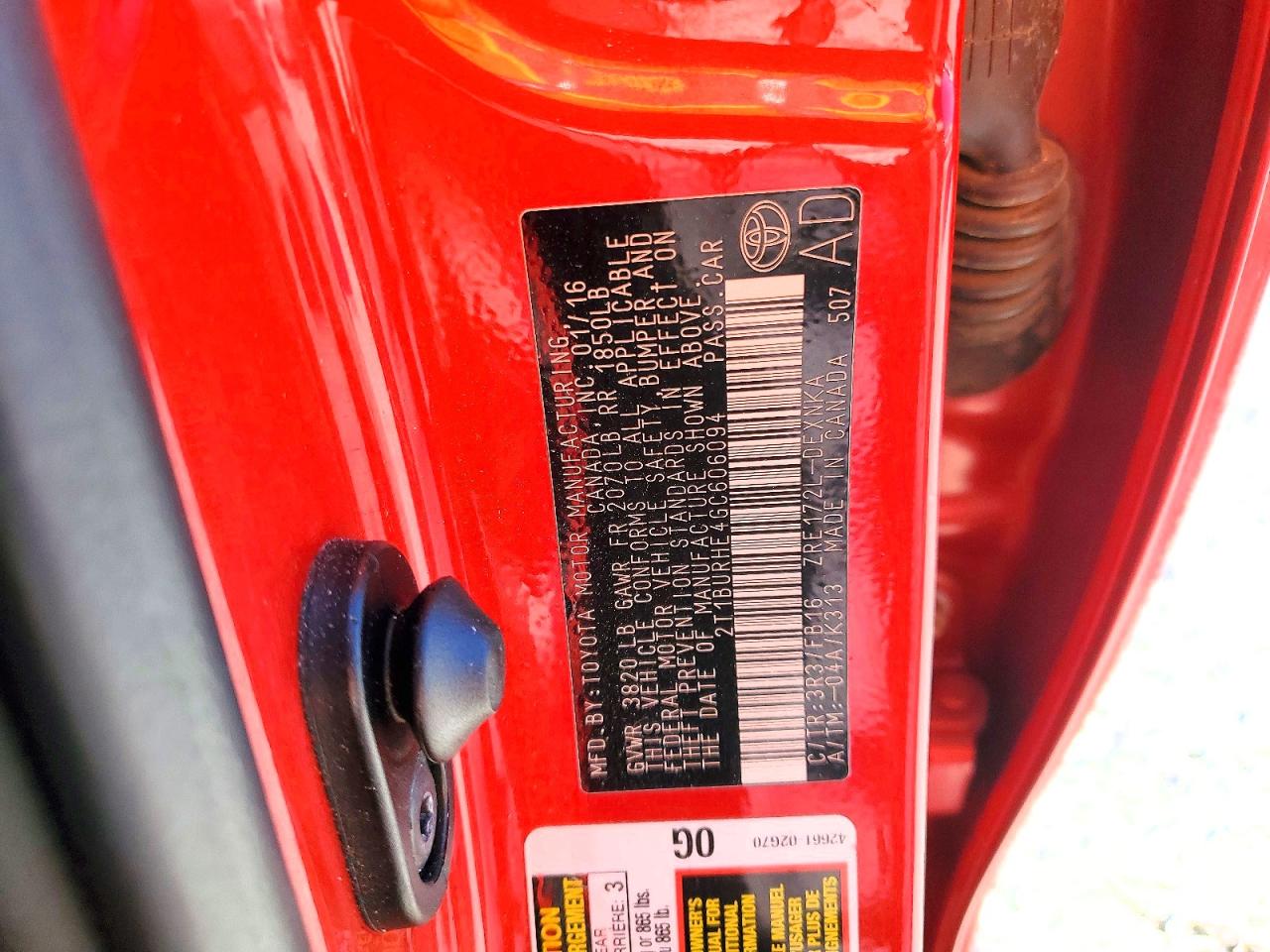 Toyota Corolla L