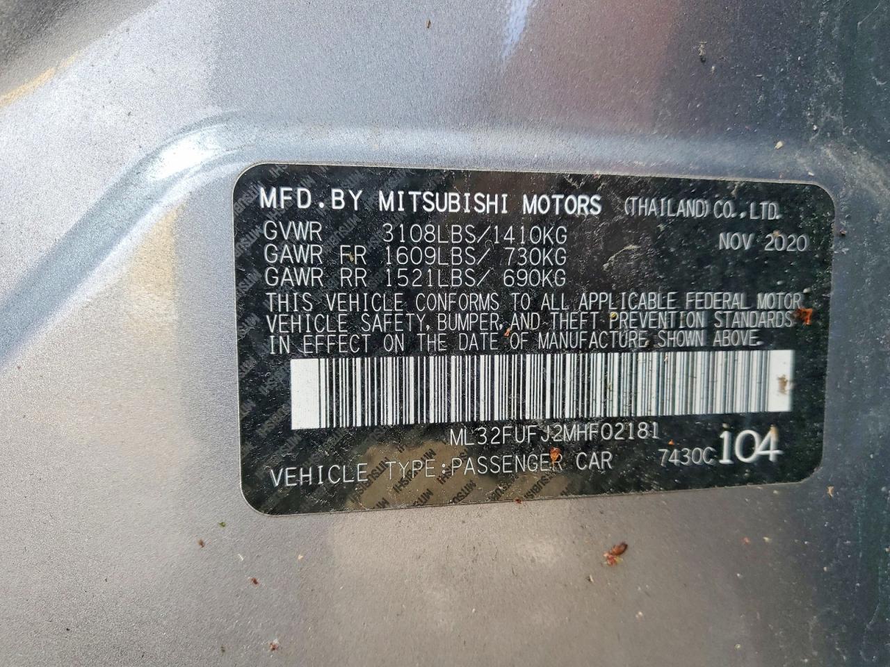 Mitsubishi Mirage G4 Es