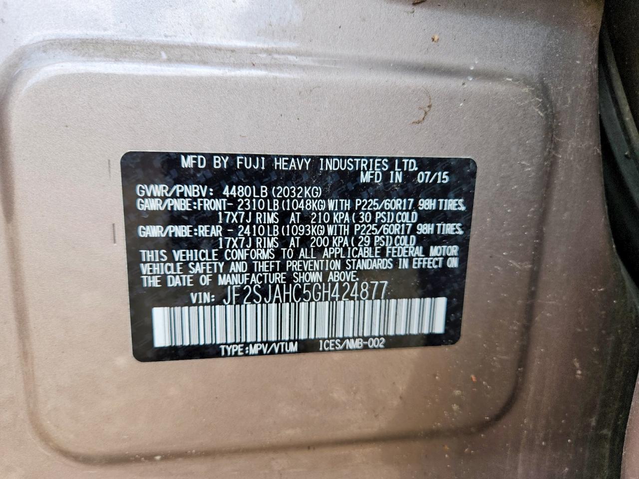 Subaru Forester 2.5i Limited