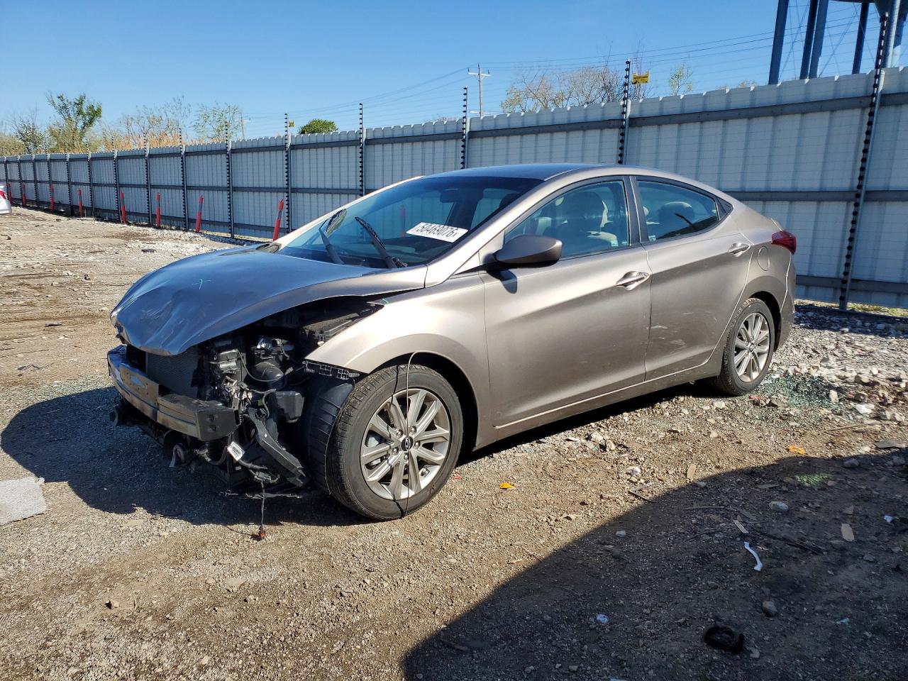 Salvage Hyundai ELANTRA Image