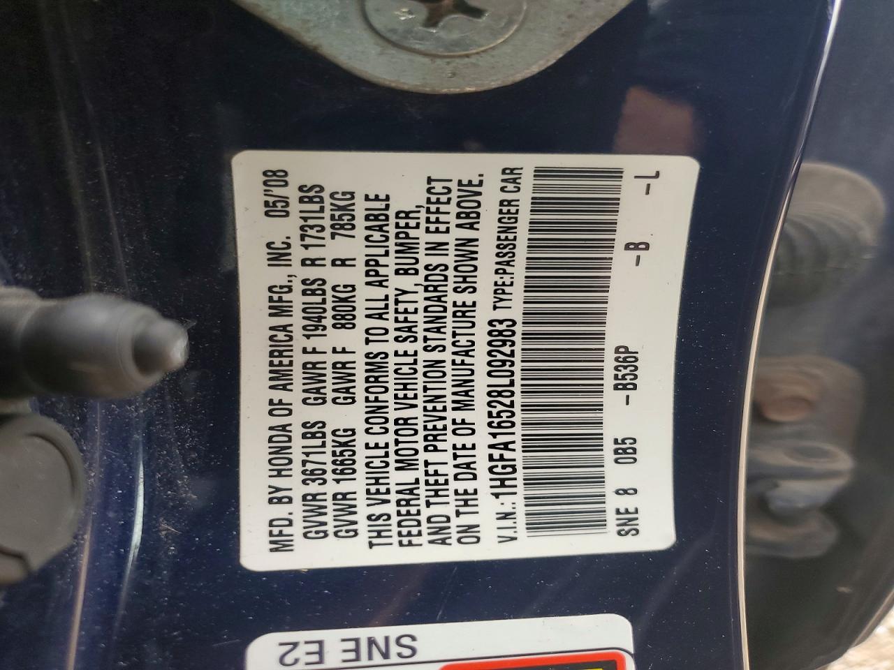 Honda Civic Lx