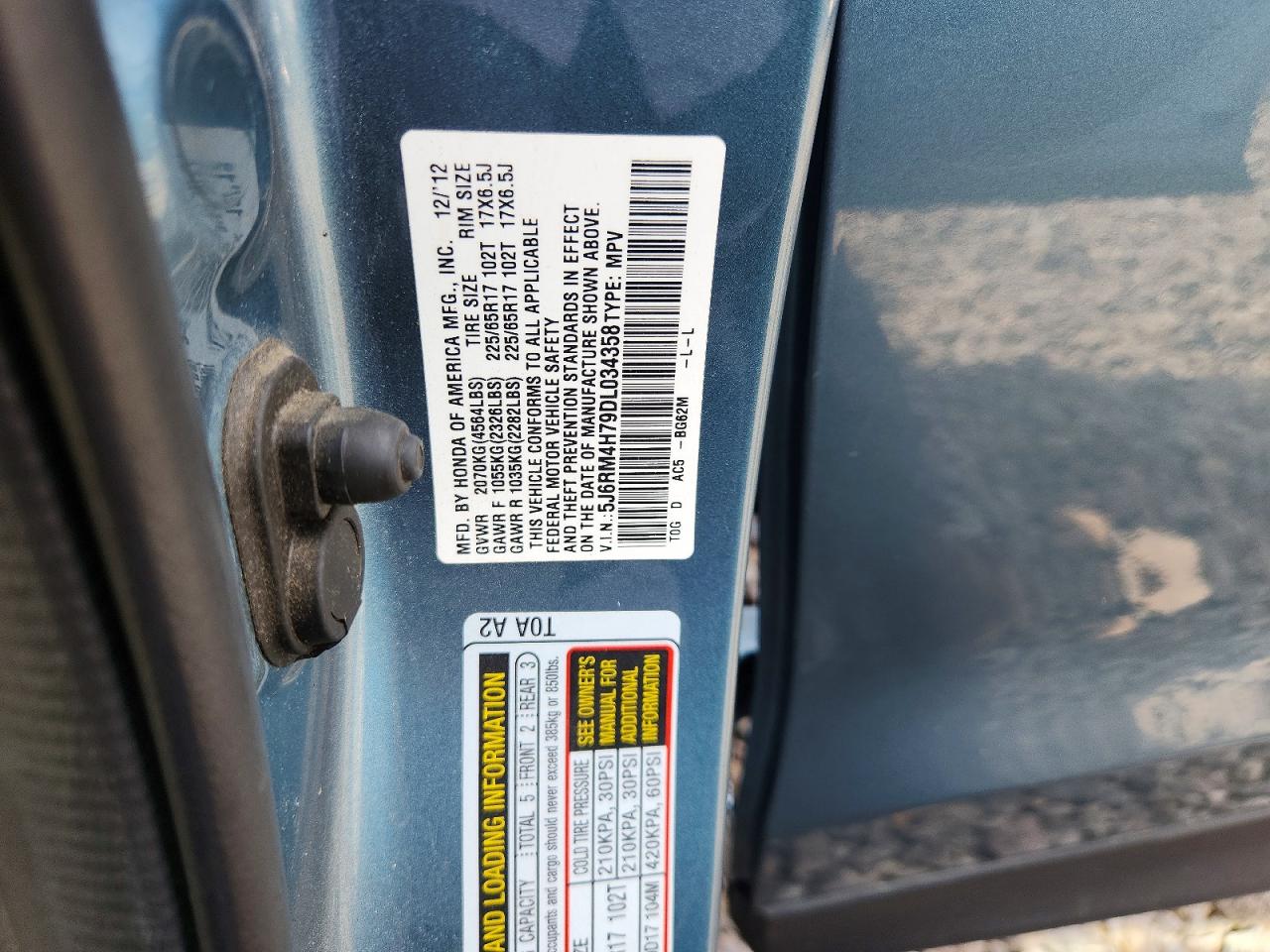 Honda Crv Exl
