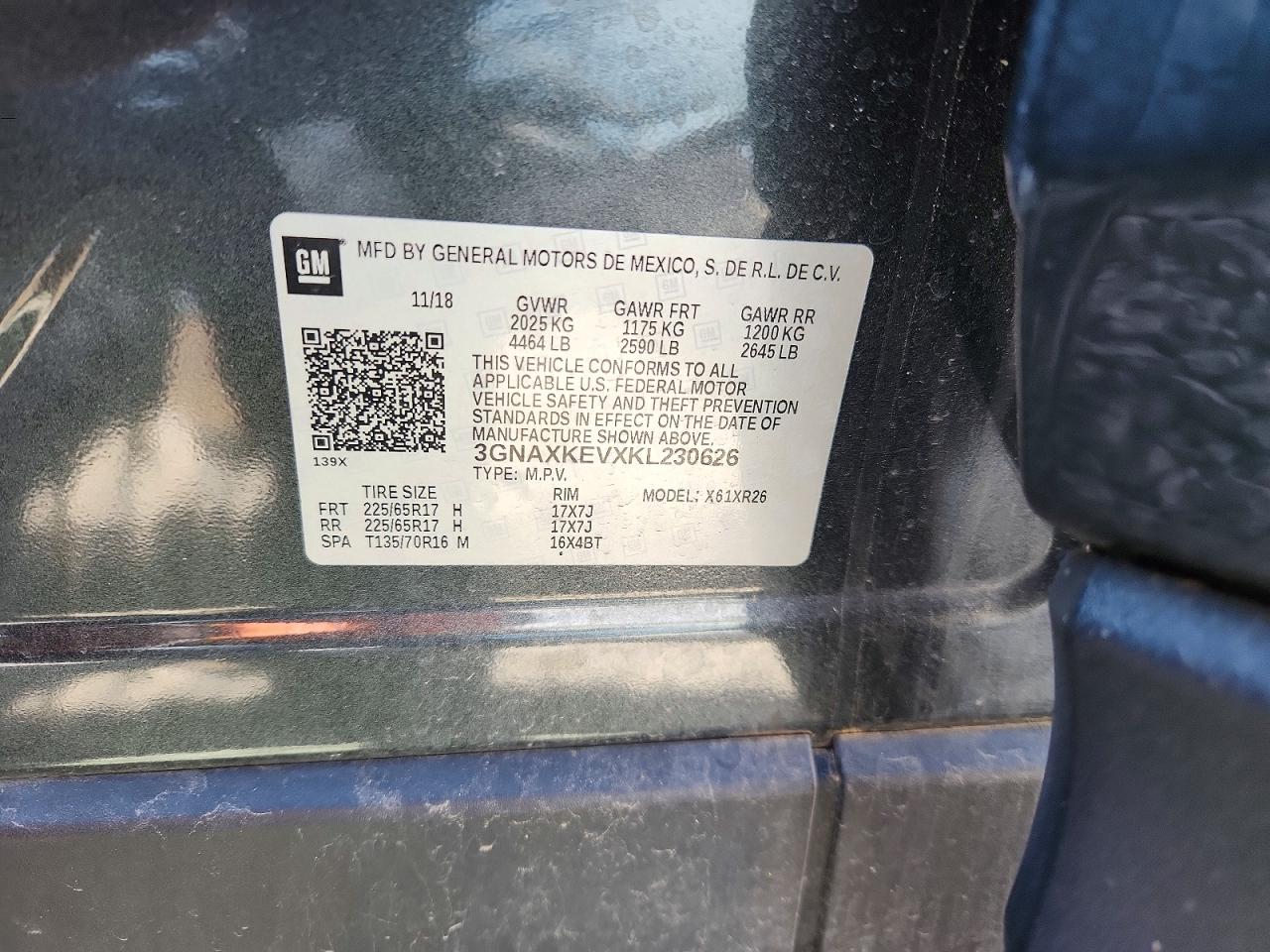 Chevrolet Equinox Lt