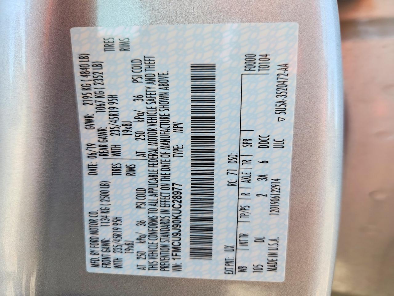 Ford Escape Titanium