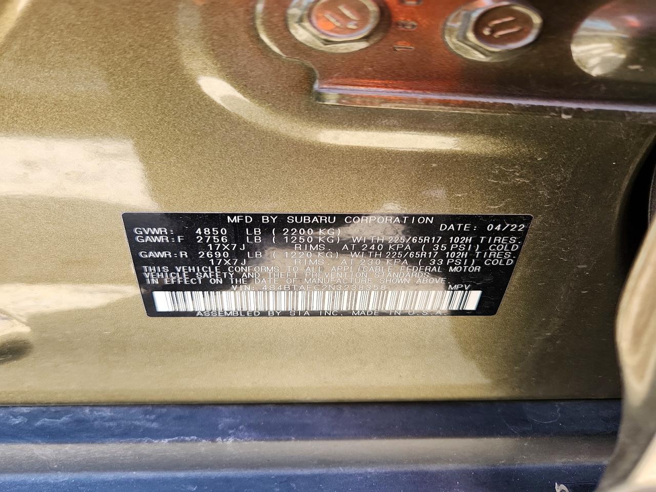 Subaru Outback Premium