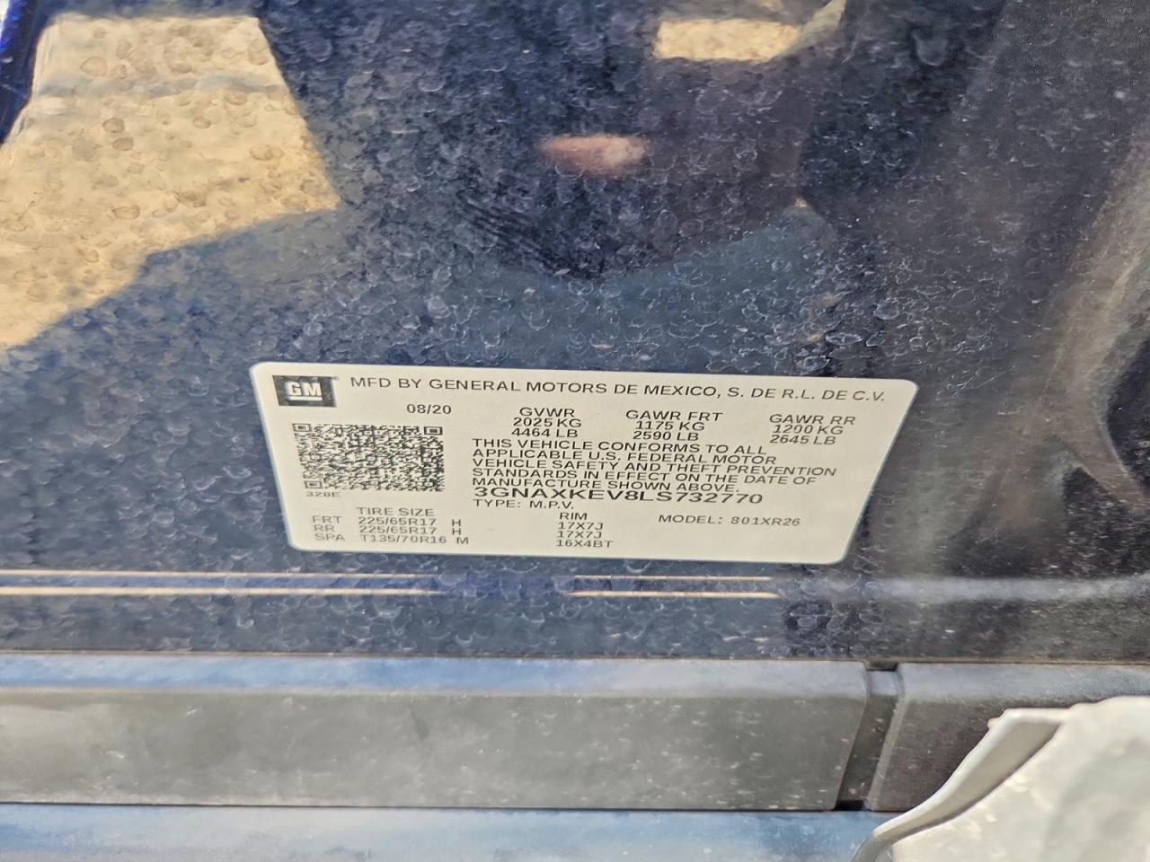 Chevrolet Equinox Lt