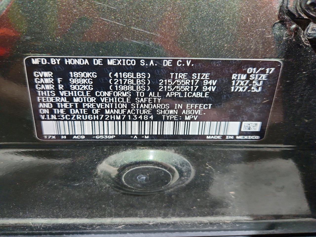 Honda HR-V Exl