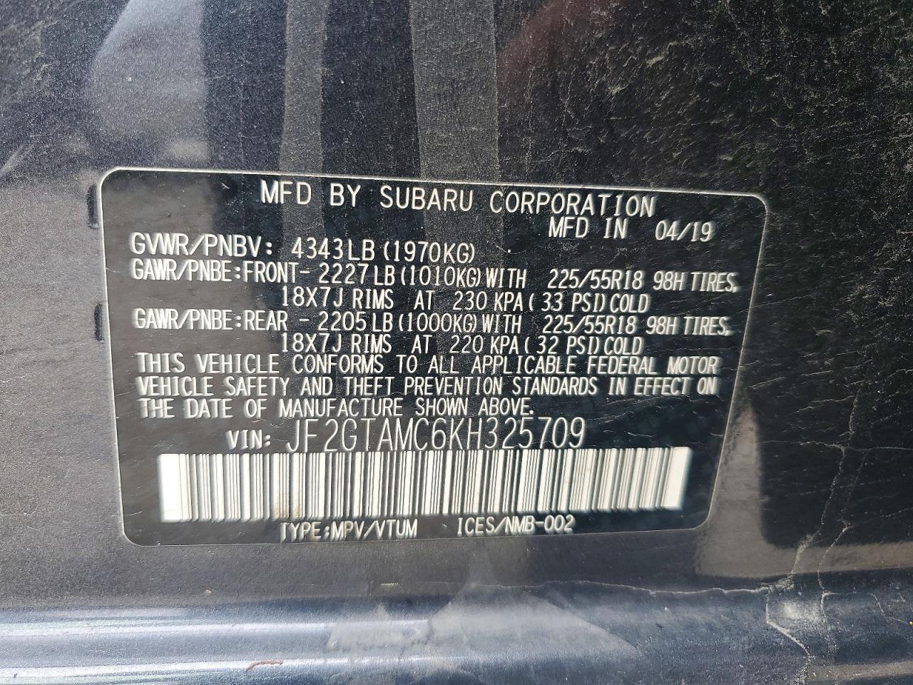 Subaru Crosstrek Limited