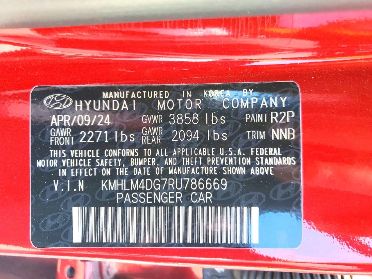 Hyundai ELANTRA Sel