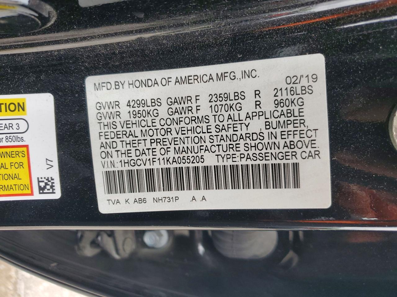 Honda Accord Lx