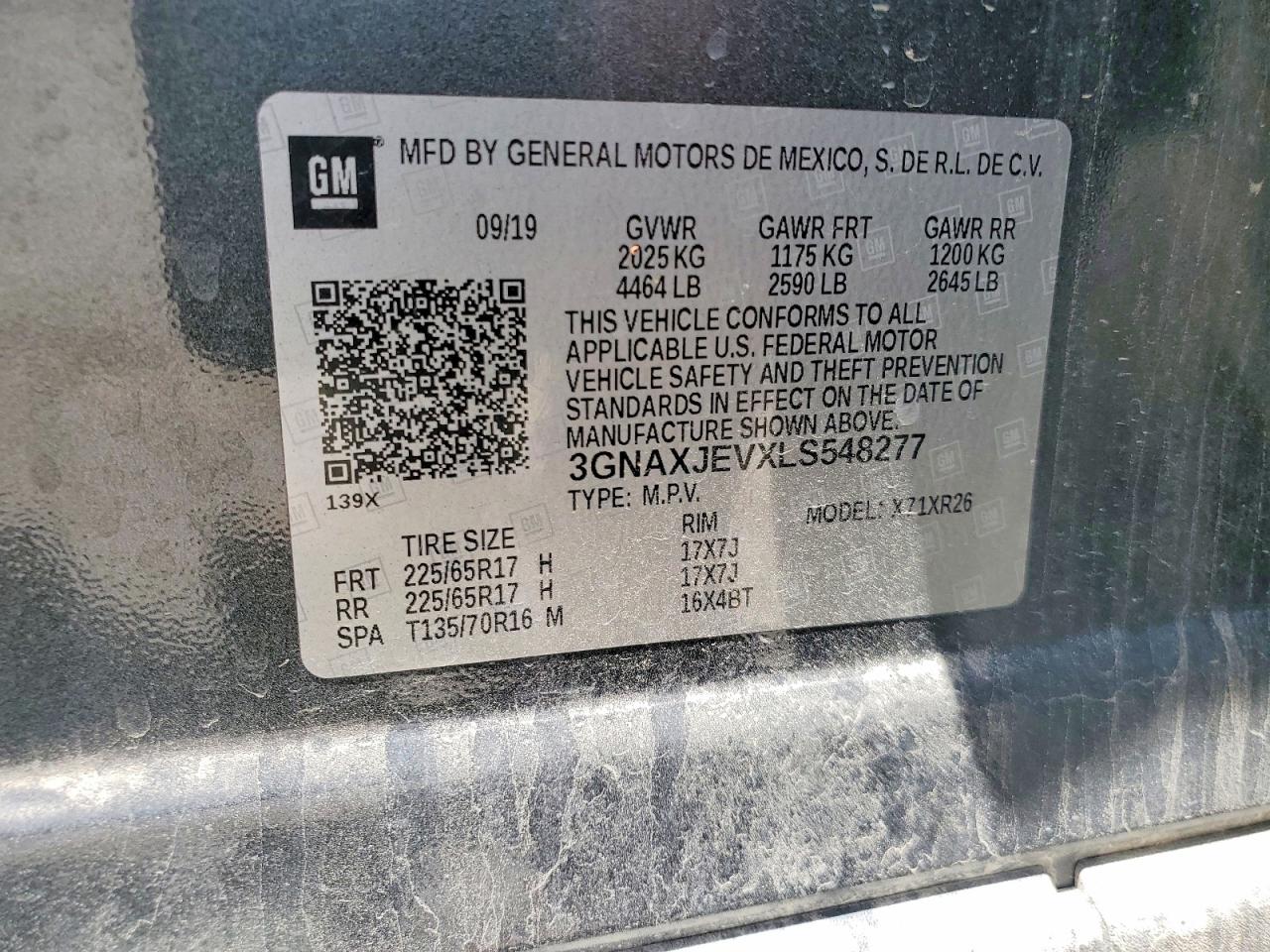 Chevrolet Equinox Lt