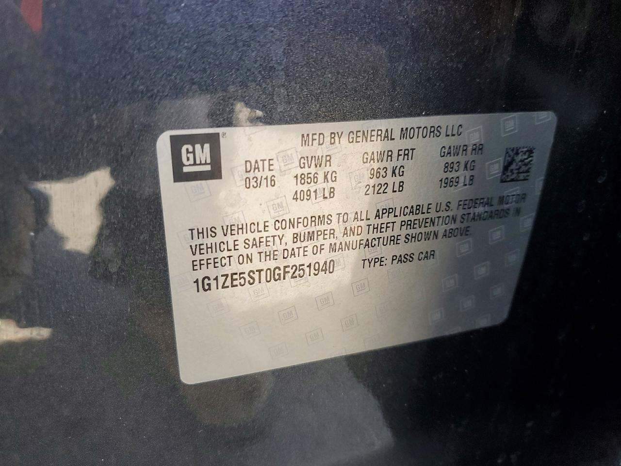 Chevrolet Malibu Lt