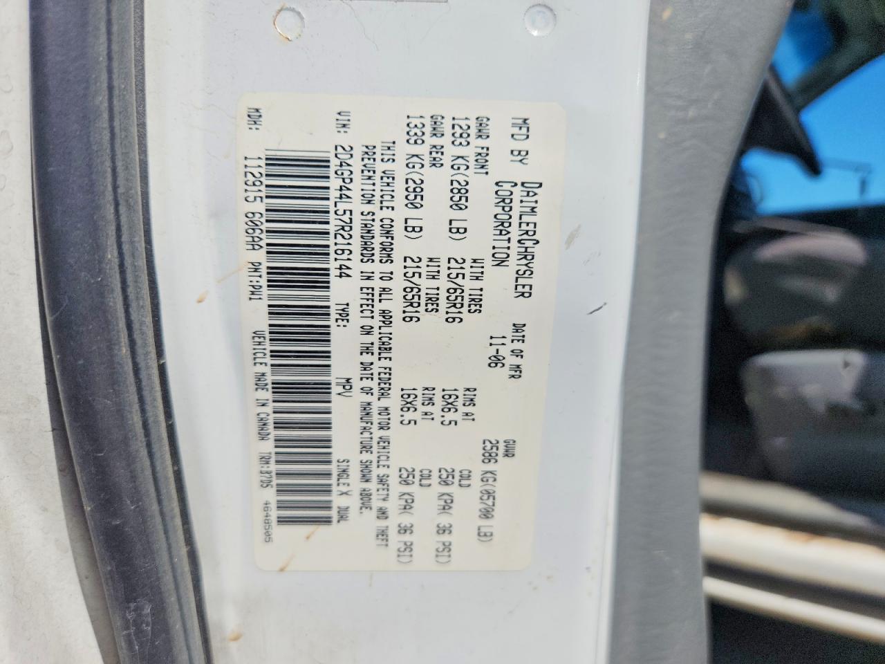 Dodge Caravan Sxt